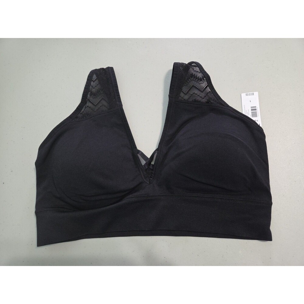 Torrid Sheer Play Seamless Plunge Bralette 1 new with tags